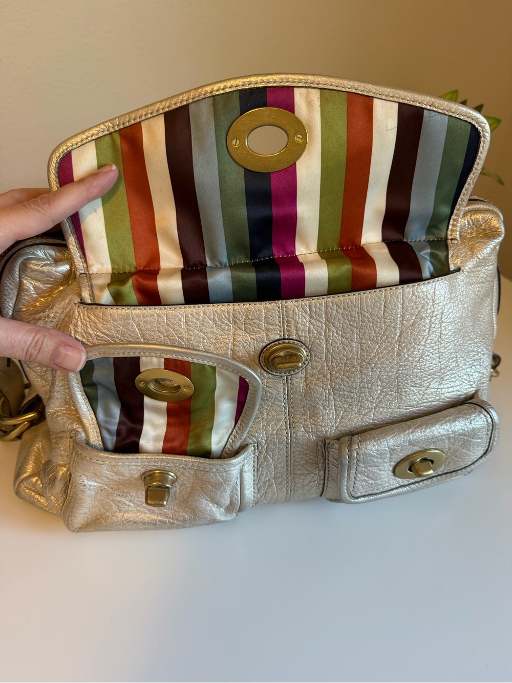 Coach Y2K Legacy Peyton Satchel Style 13547 - Picture 6 of 12